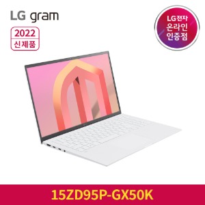 LG 그램 2022 15ZD95P-GX50K 인텔i5 웹캠 가성비 노트북